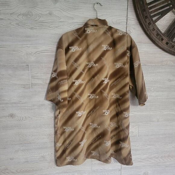Vintage South Pole All Over Print Button Down Mens SZ XL Y2K Streetwear Rare! - Picture 5 of 5